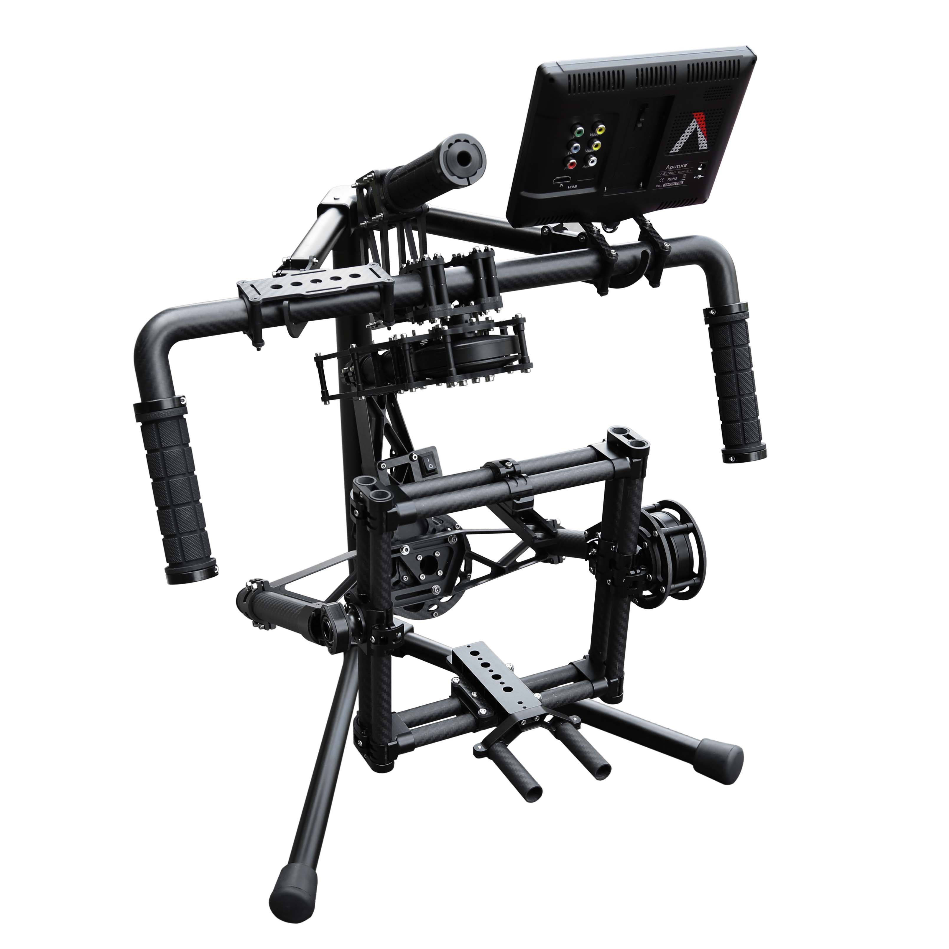 Professional 3 axis Brushless Gimbal Hand Held 3pcs motors Professional 3 axis Brushless Gimbal Hand Held 3pcs motors